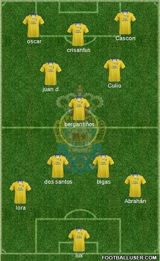 U.D. Las Palmas S.A.D. Formation 2013