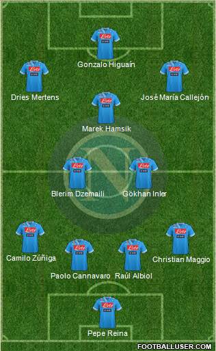 Napoli Formation 2013