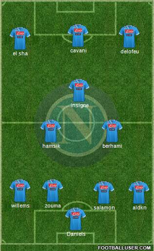 Napoli Formation 2013