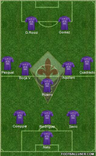 Fiorentina Formation 2013