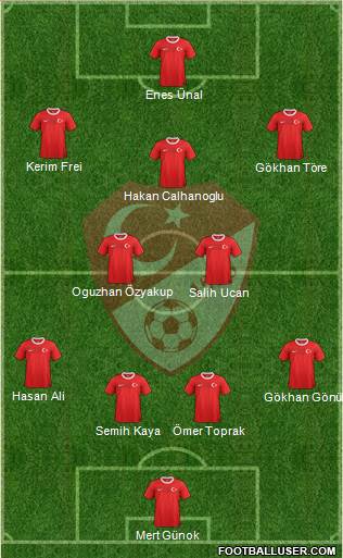 Turkey Formation 2013