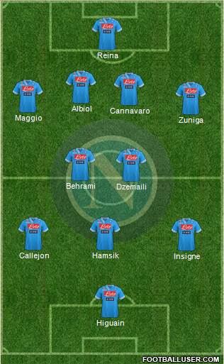 Napoli Formation 2013