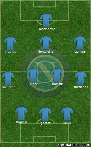 Napoli Formation 2013