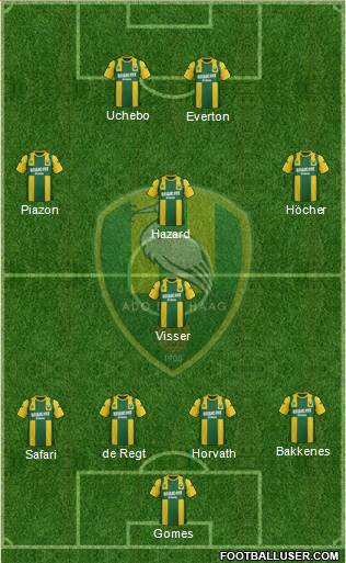 ADO Den Haag Formation 2013
