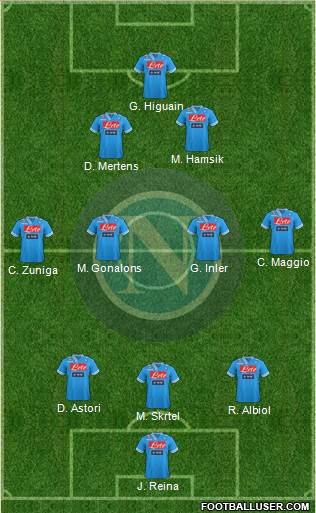 Napoli Formation 2013