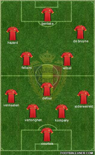 Belgium Formation 2013