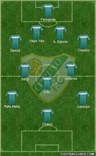 Coruxo F.C. Formation 2013