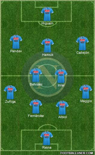 Napoli Formation 2013