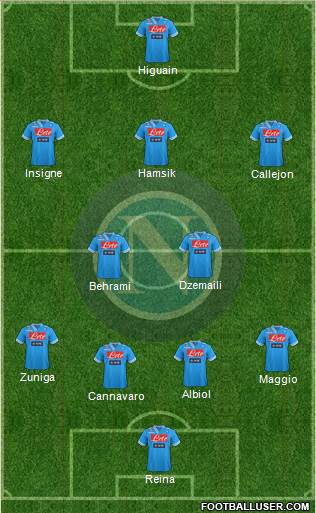 Napoli Formation 2013