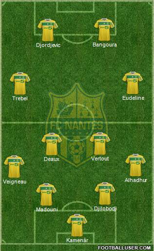 FC Nantes Formation 2013