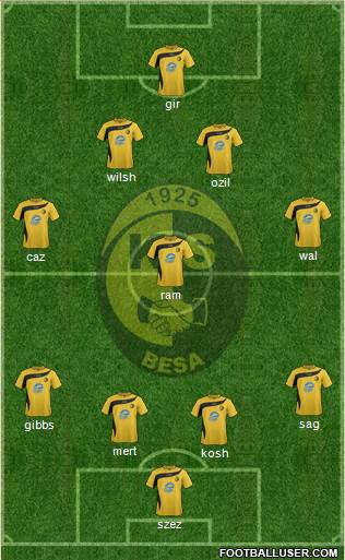 KS Besa Kavajë Formation 2013