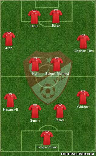 Turkey Formation 2013