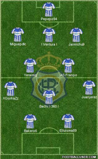 R.C. Recreativo de Huelva S.A.D. Formation 2013