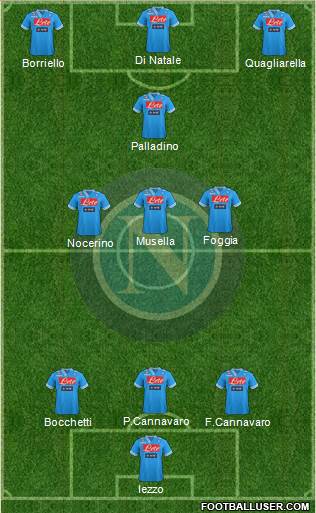 Napoli Formation 2013
