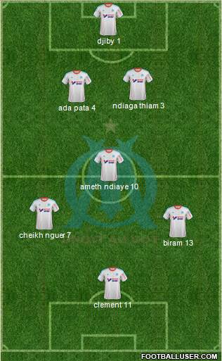 Olympique de Marseille Formation 2013