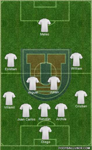 C Universitario San Francisco Xavier Formation 2013