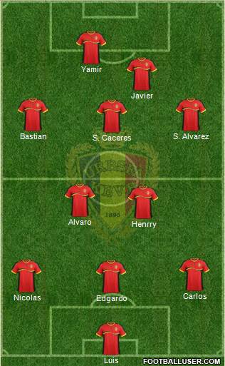 Belgium Formation 2013