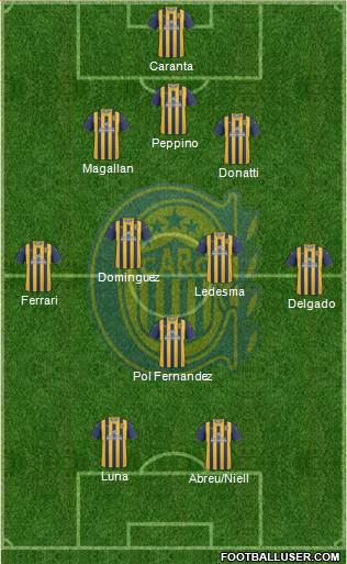 Rosario Central Formation 2013