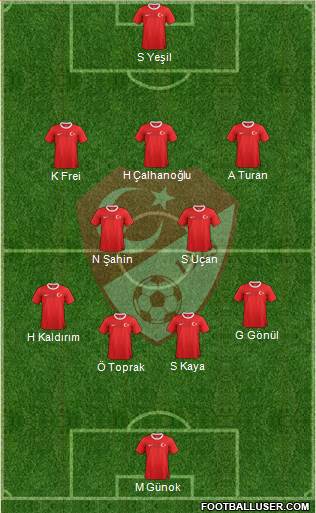 Turkey Formation 2013