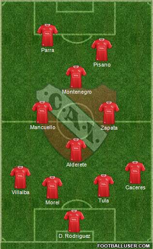Independiente Formation 2013
