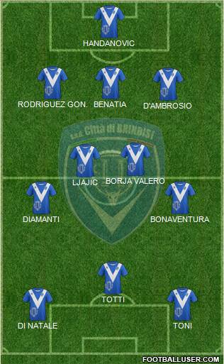 Football Brindisi Formation 2013