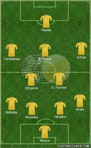 South Africa Formation 2013