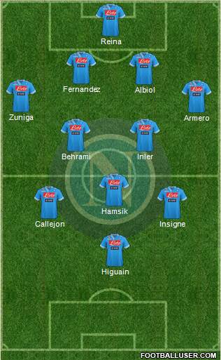 Napoli Formation 2013