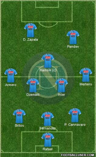 Napoli Formation 2013