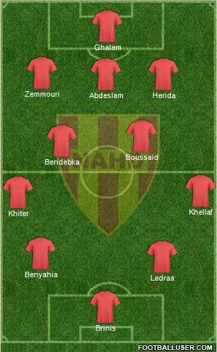 Nasr Athletic Hussein-Dey Formation 2013