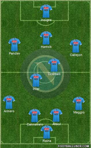 Napoli Formation 2013