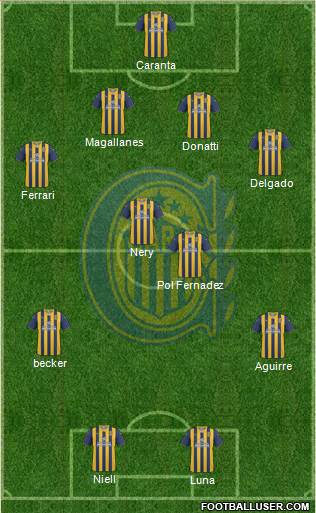 Rosario Central Formation 2013