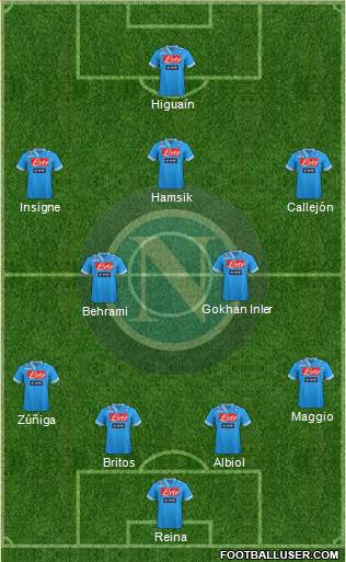 Napoli Formation 2013