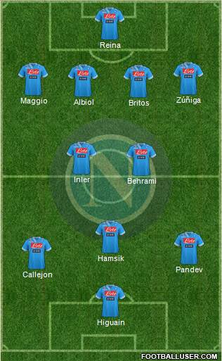 Napoli Formation 2013