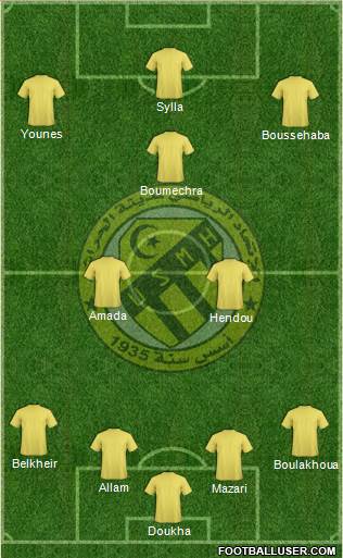 Union Sportive Madinet El-Harrach Formation 2013