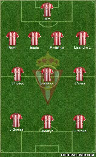Real Sporting S.A.D. Formation 2013