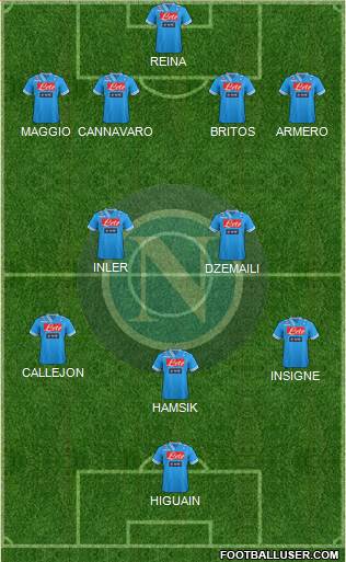 Napoli Formation 2013