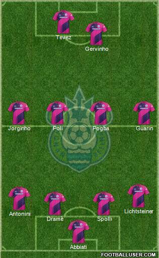 Shonan Bellmare Formation 2013