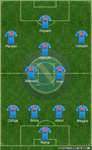 Napoli Formation 2013