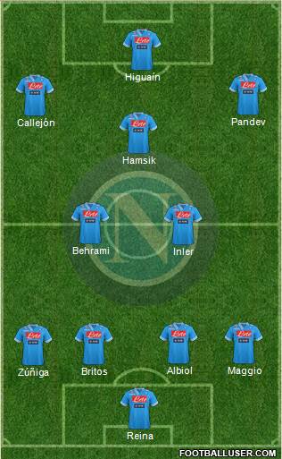 Napoli Formation 2013
