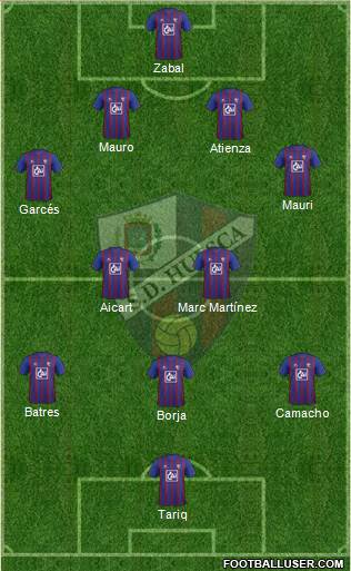 S.D. Huesca Formation 2013
