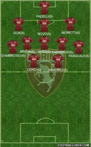 Torino Formation 2013
