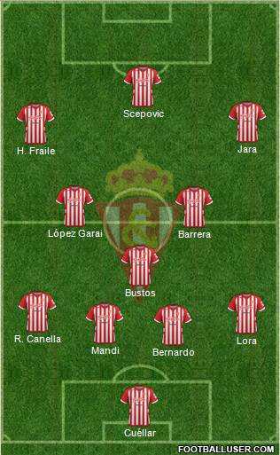 Real Sporting S.A.D. Formation 2013