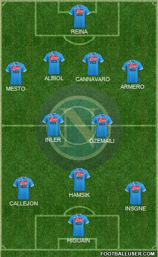 Napoli Formation 2013