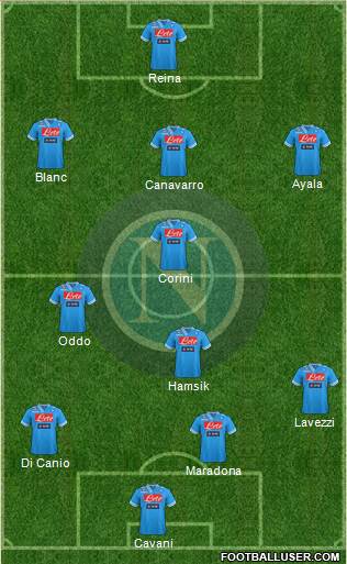 Napoli Formation 2013