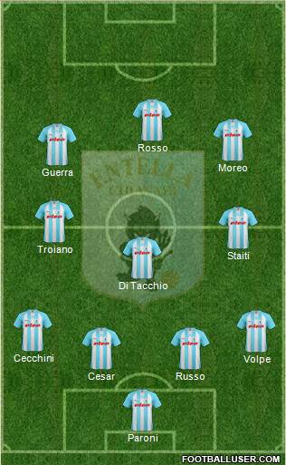 Virtus Entella Formation 2013