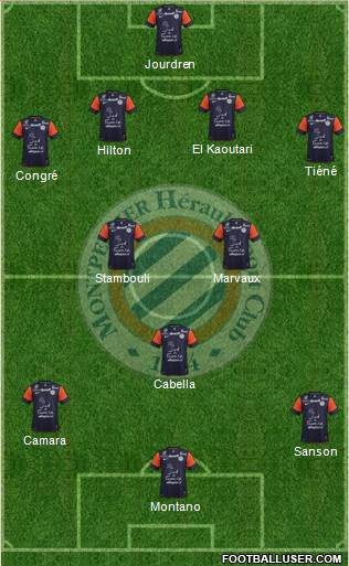 Montpellier Hérault Sport Club Formation 2013