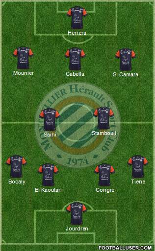 Montpellier Hérault Sport Club Formation 2013