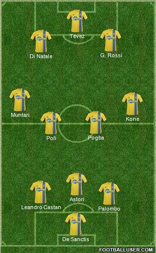 Torquay United Formation 2013