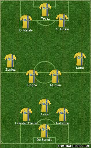 Torquay United Formation 2013