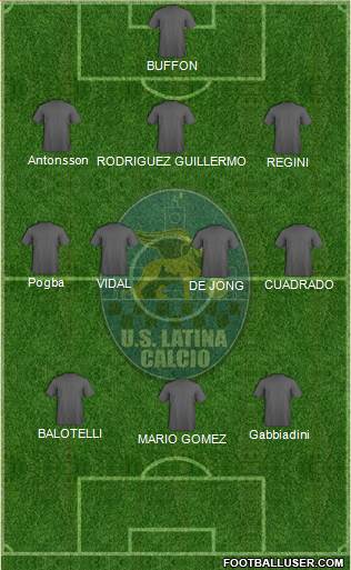 Latina football formation